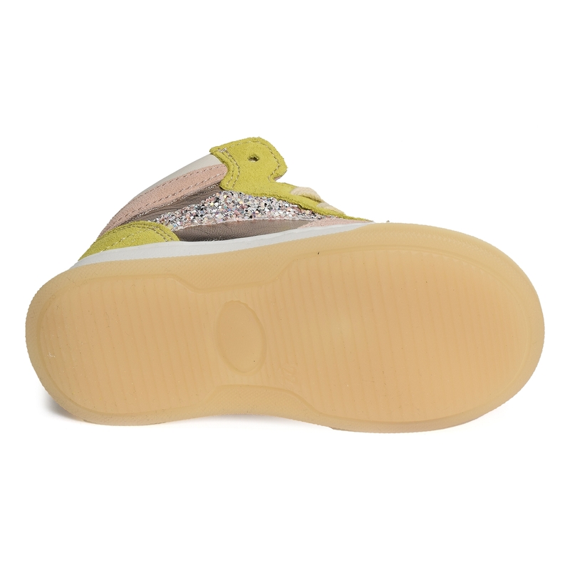 AMERICAN Platine Vert, Baskets montantes Babybotte