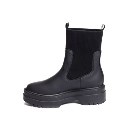 FEMININE SEASONAL UTILITY BOOT 7226 Noir, Chelsea boots Tommy Hilfiger