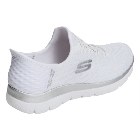 SUMMITS DIAMOND DREAM Blanc, Slip-On Skechers