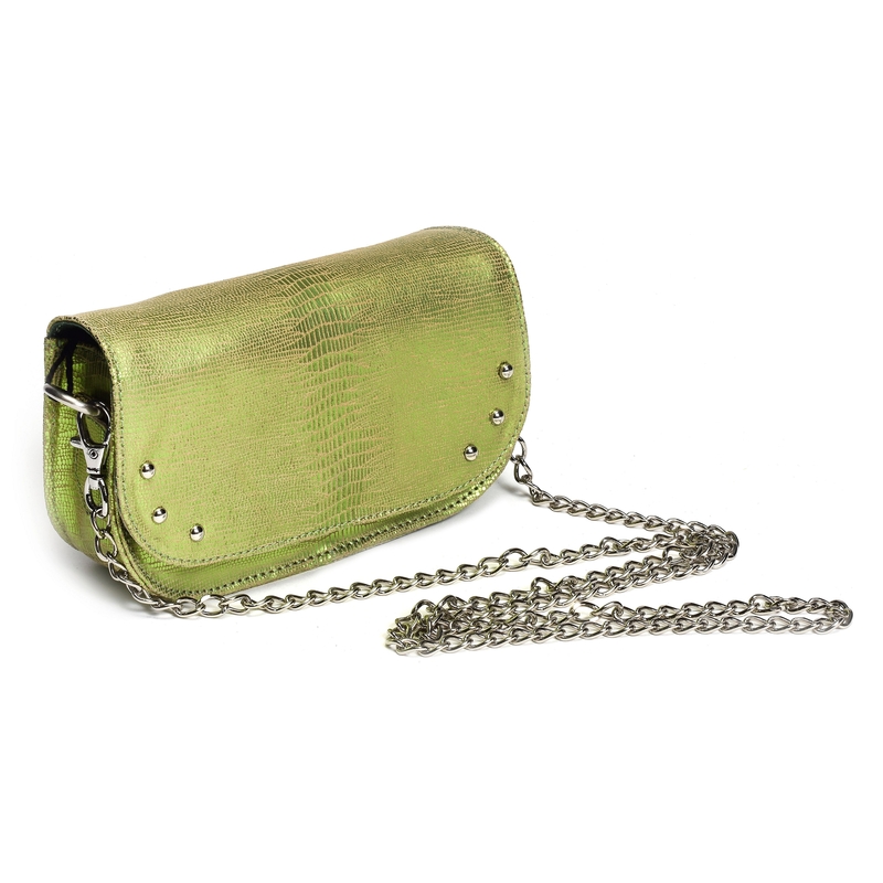 POCHETTE BANDOULIERE ALICE HE899 Vert, Sacs à bandoulière Charlay Stone