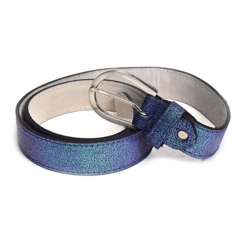 CEINTURE MONA BL634 Bleu Multicolore, Ceintures Charlay Stone