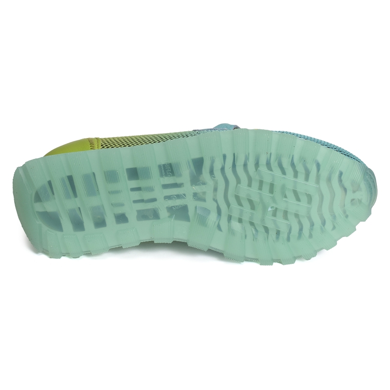 LOIRA 243270 Bleu Vert, Mocassins Hispanitas