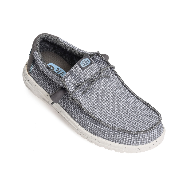 WALLY SPORT MESH Gris, Chaussures basses HeyDude