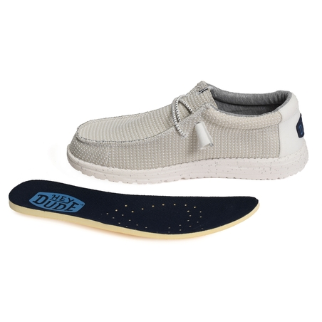 WALLY SPORT MESH Blanc, Slip-On HeyDude