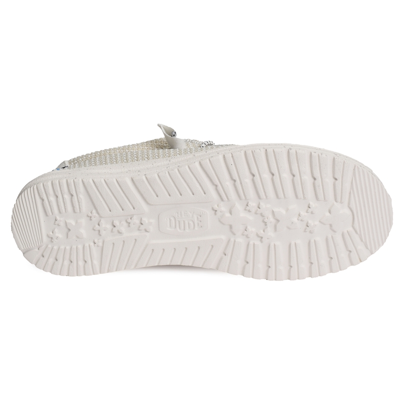 WALLY SPORT MESH Blanc, Chaussures basses HeyDude