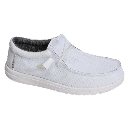 WALLY SPORT MESH Blanc Blanc, Slip-On HeyDude