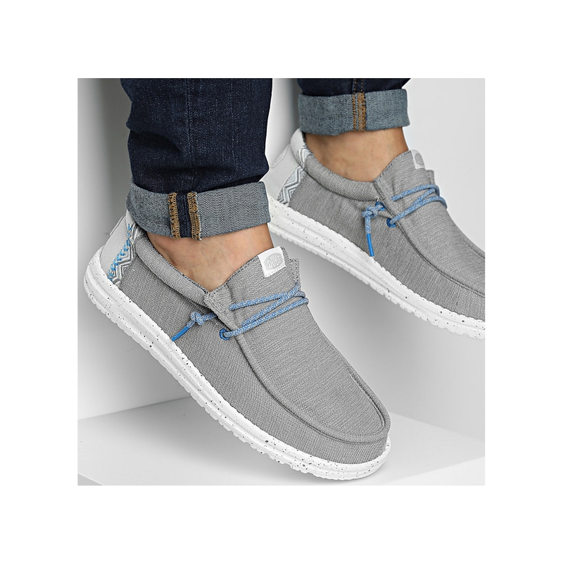 WALLY COASTLINE Gris, Chaussures basses HeyDude