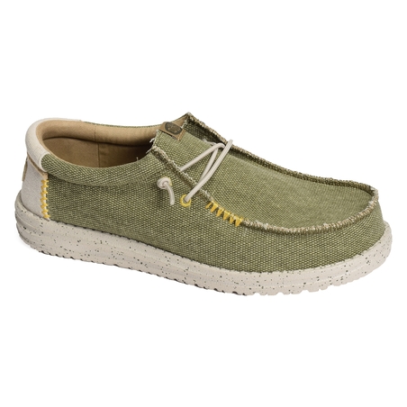 WALLY COASTLINE JUTE Olive, Chaussures basses HeyDude