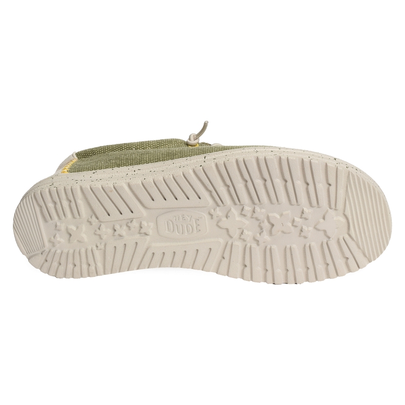 WALLY COASTLINE JUTE Olive, Chaussures basses HeyDude