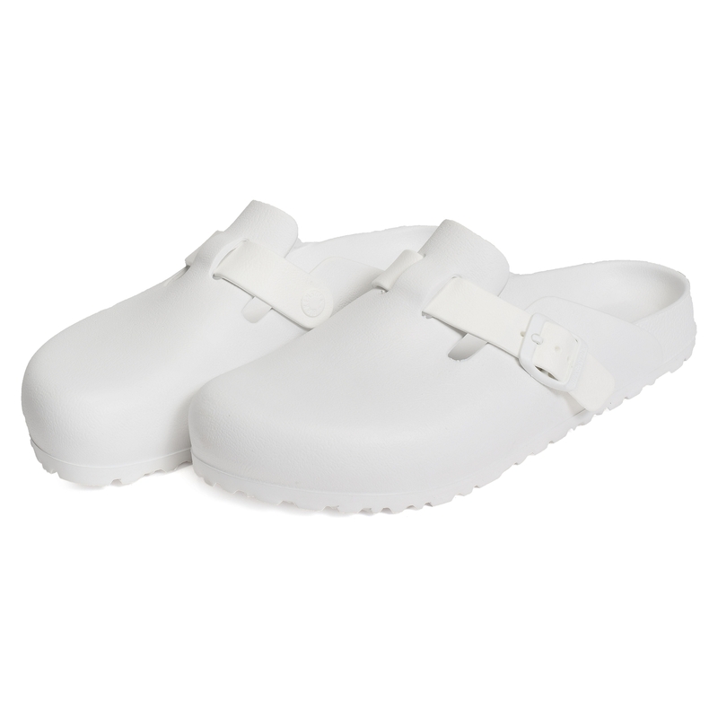 BOSTON EVA Blanc, Sabots Birkenstock