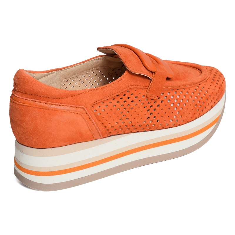 CHER Orange, Mocassins Softwaves