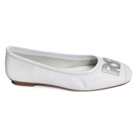 HAVA Blanc, Ballerines Reqins