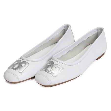 HAVA Blanc, Ballerines Reqins