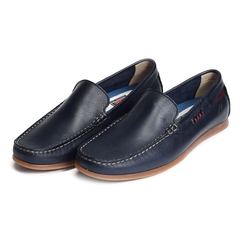 TROY F1729 Marine, Mocassins Fluchos