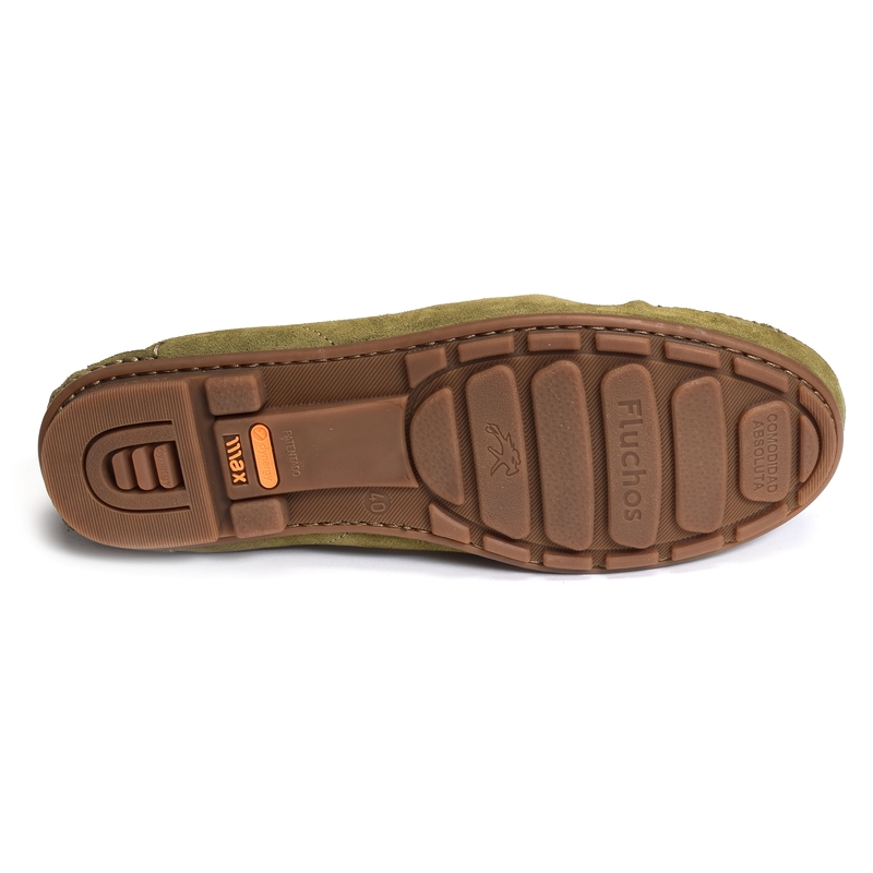 DORIAN F1091 Kaki, Mocassins Fluchos