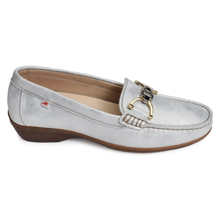 ADUNA F1920 Argent, Mocassins Fluchos