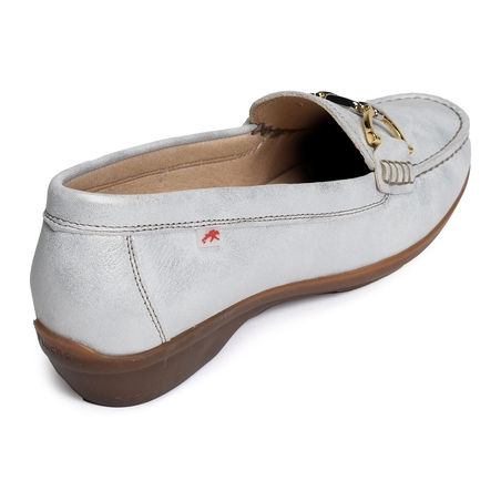 ADUNA F1920 Argent, Mocassins Fluchos