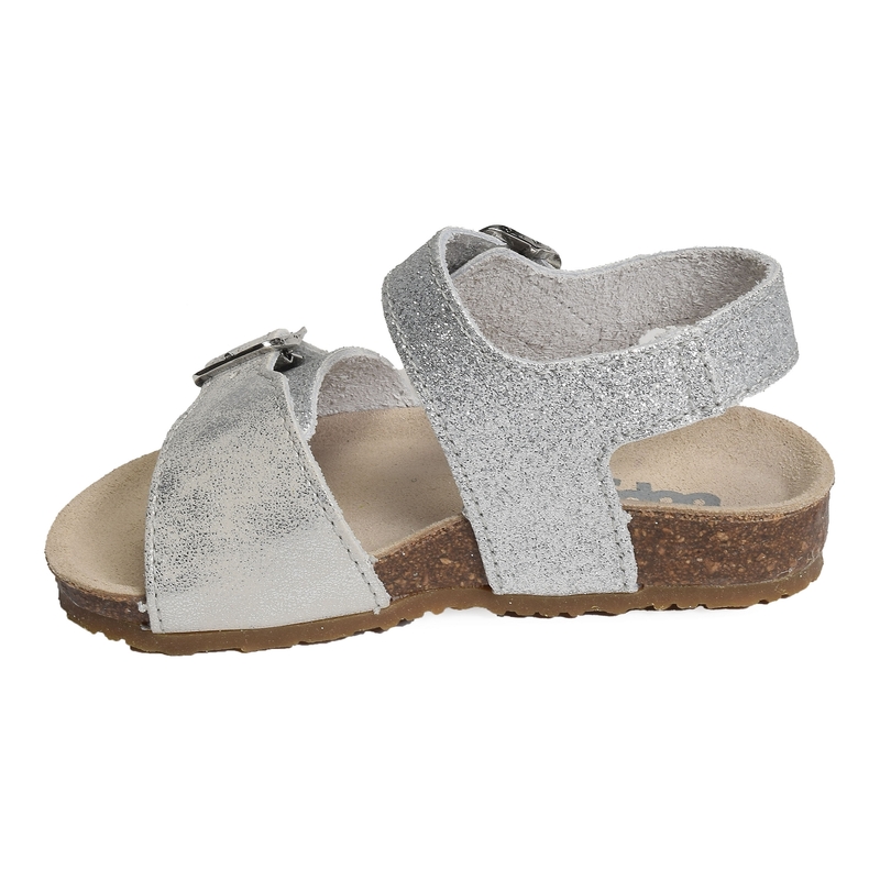 EFINA Argent, Sandales plates & Nu-Pieds Bopy