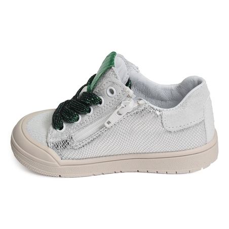 RELAXA Blanc Vert, Chaussures à Lacets Bopy