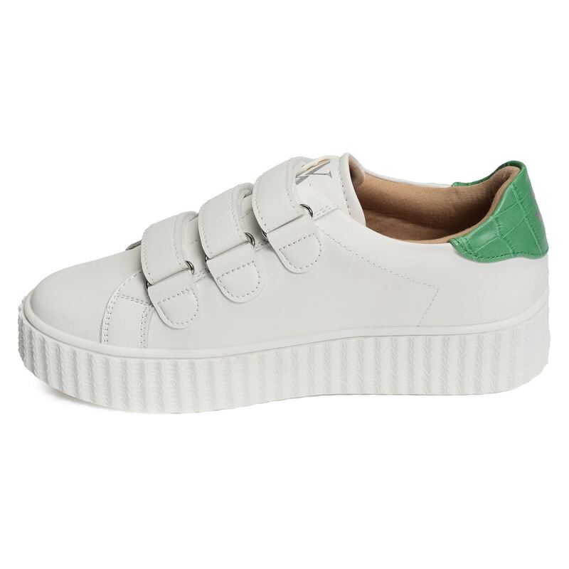 ELSA Blanc Vert, Sneakers basses Vanessa Wu