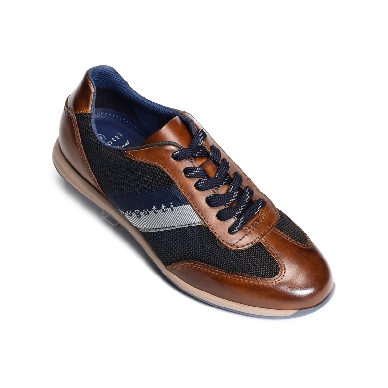 THORELLO A9Q05 Cognac Marine, Sneakers basses Bugatti