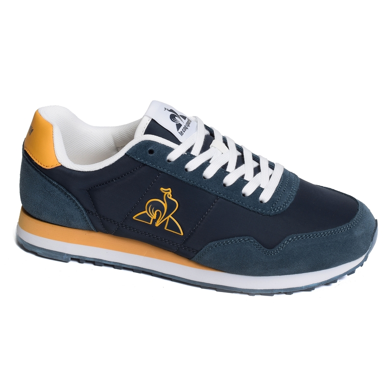 ASTRA Bleu Orange, Baskets running Le Coq Sportif