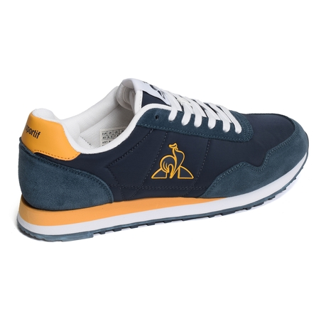 ASTRA Bleu Orange, Baskets running Le Coq Sportif