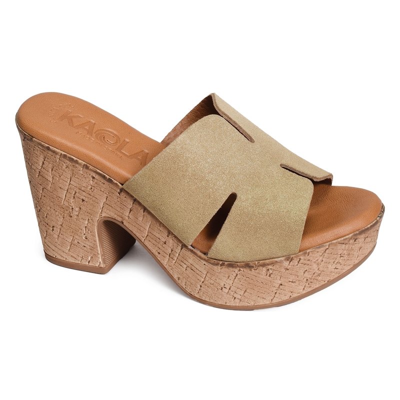 899 Beige Or, Mules Kaola