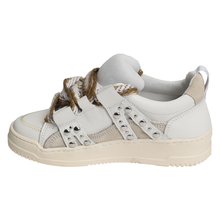 INNA Blanc Marron, Sneakers basses Semerdjian