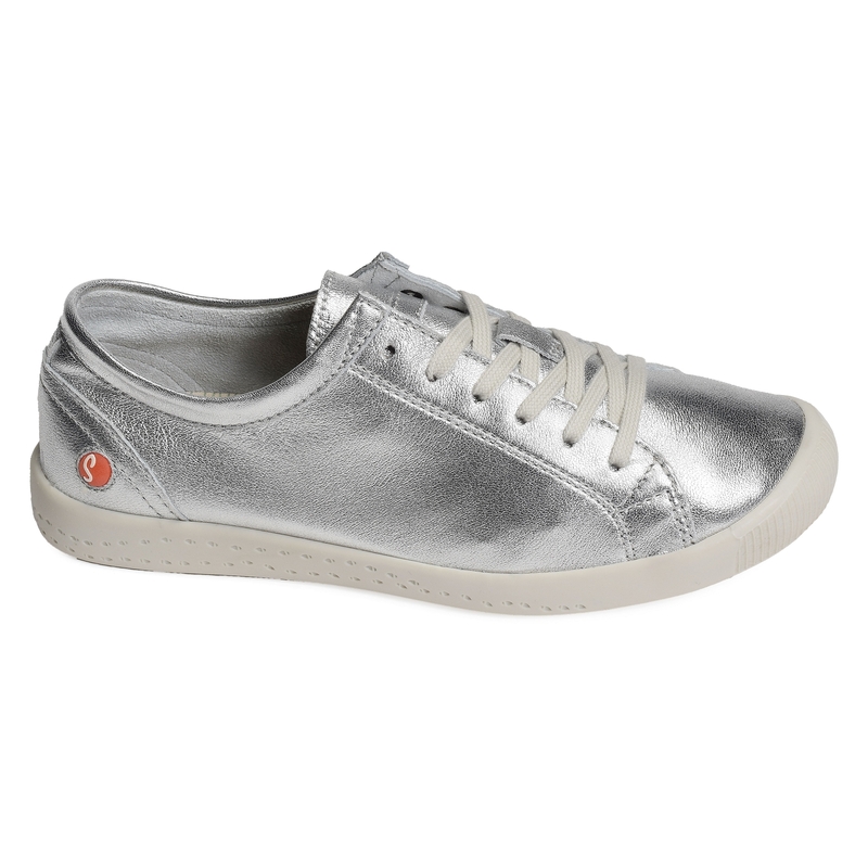 ISLA LAMINATO Argent, Sneakers basses Softinos