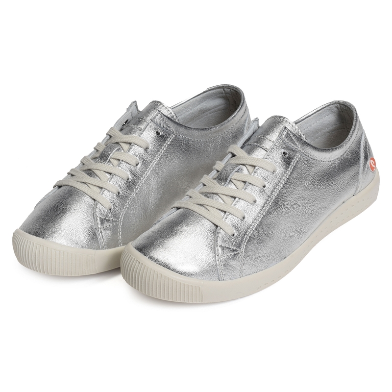 ISLA LAMINATO Argent, Sneakers basses Softinos