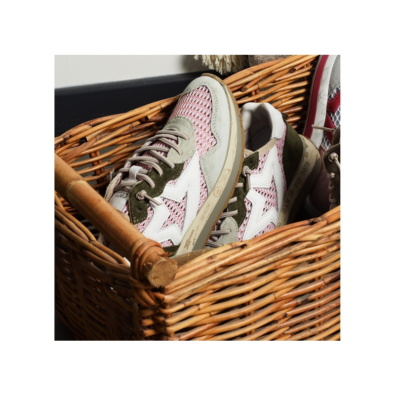 C1311 W Rose Vert, Baskets running Cetti