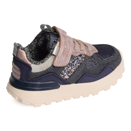 JOGGY SCRATCH GIRL Marine Rose, Baskets running Shoopom