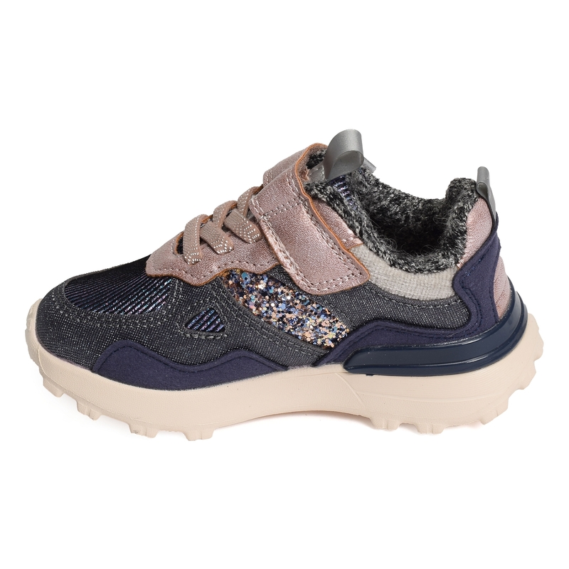 JOGGY SCRATCH GIRL Marine Rose, Baskets running Shoopom