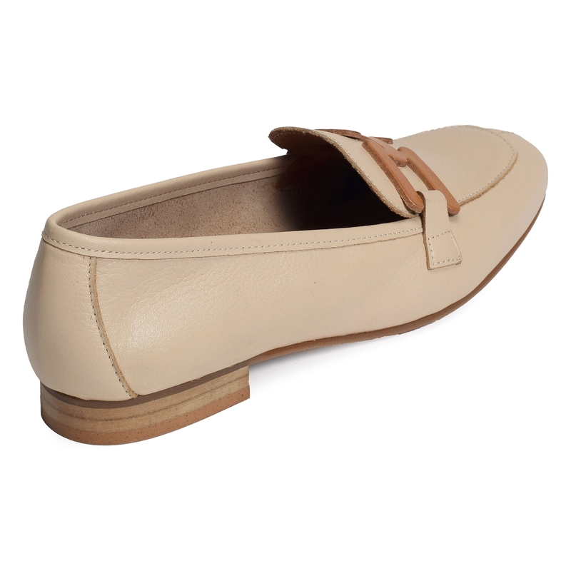 ESCAPON Beige, Mocassins Folie's