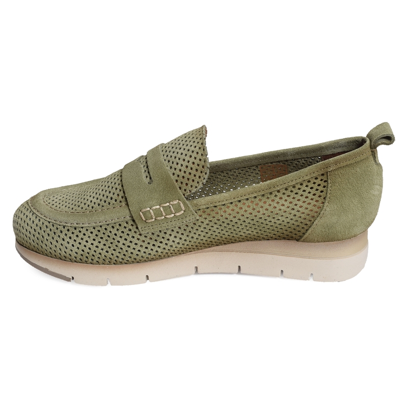 BACANTE Vert, Mocassins Folie's