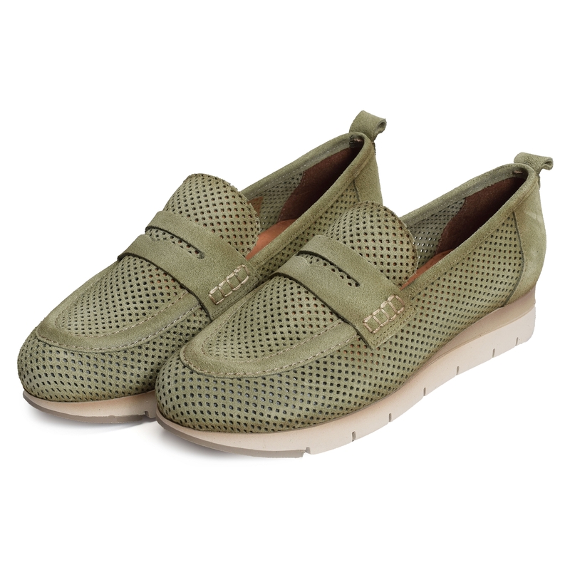 BACANTE Vert, Mocassins Folie's