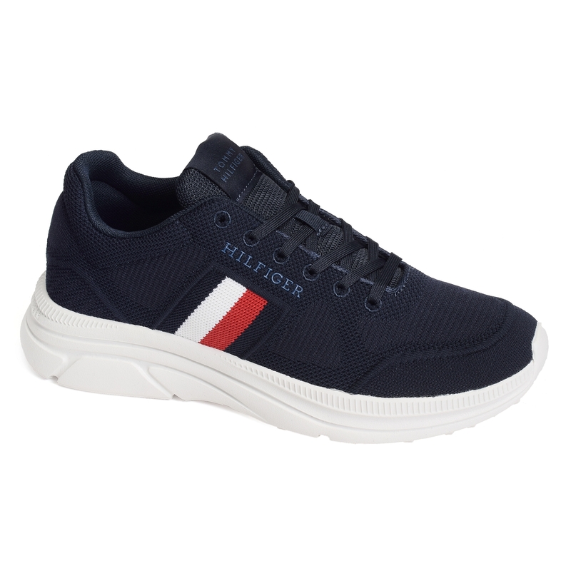 MODERN RUNNER KNIT EVO ESS 5245 Marine, Baskets running Tommy Hilfiger