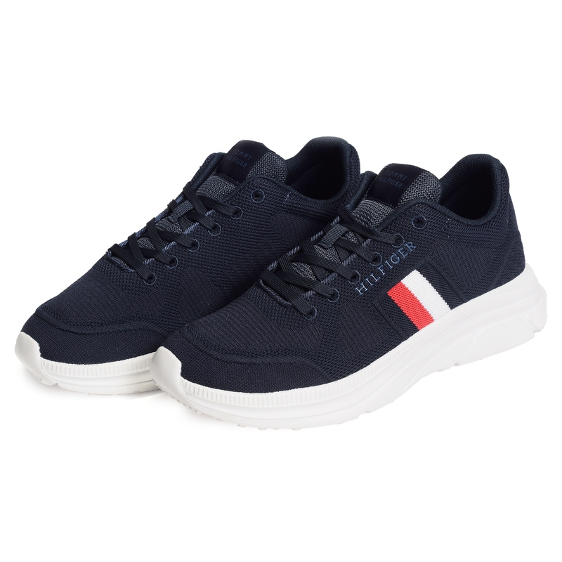 MODERN RUNNER KNIT EVO ESS 5245 Marine, Baskets running Tommy Hilfiger