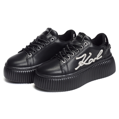 KREEPER LO SIGNIA Noir, Sneakers basses Karl Lagerfeld