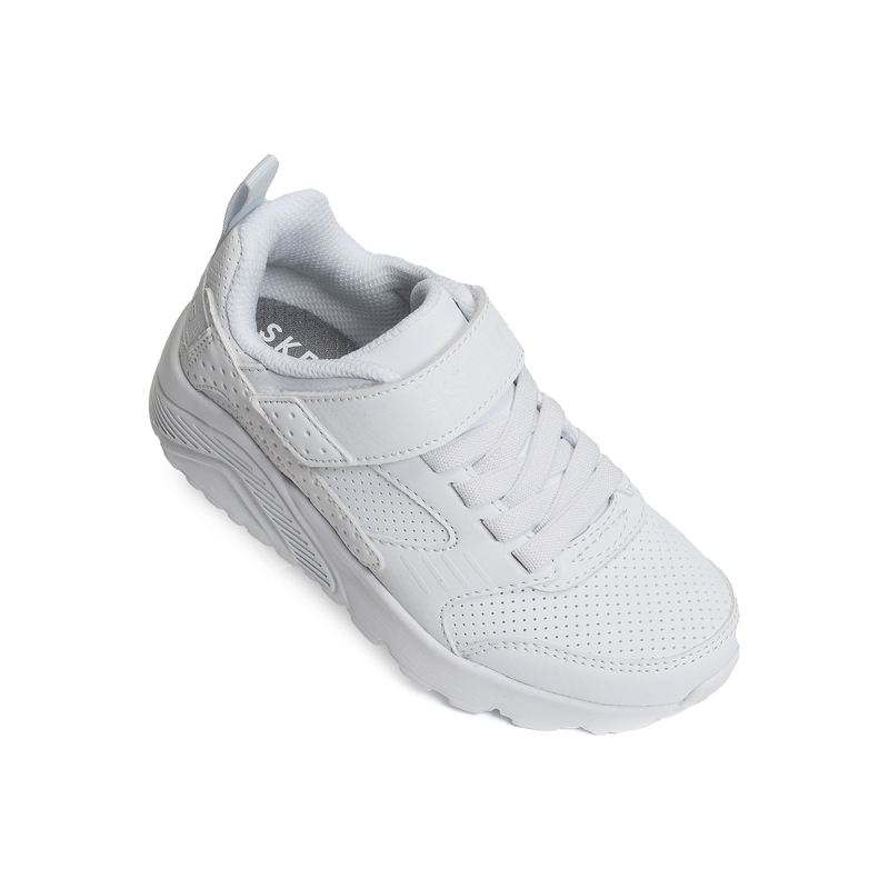 UNO LITE DONEX Blanc, Baskets running Skechers