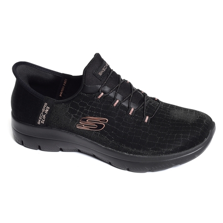 SUMMITS CLASSY NIGHT Noir, Slip-On Skechers