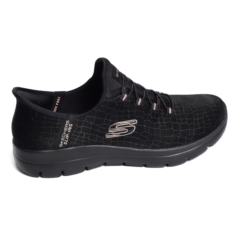 SUMMITS CLASSY NIGHT Noir, Slip-On Skechers