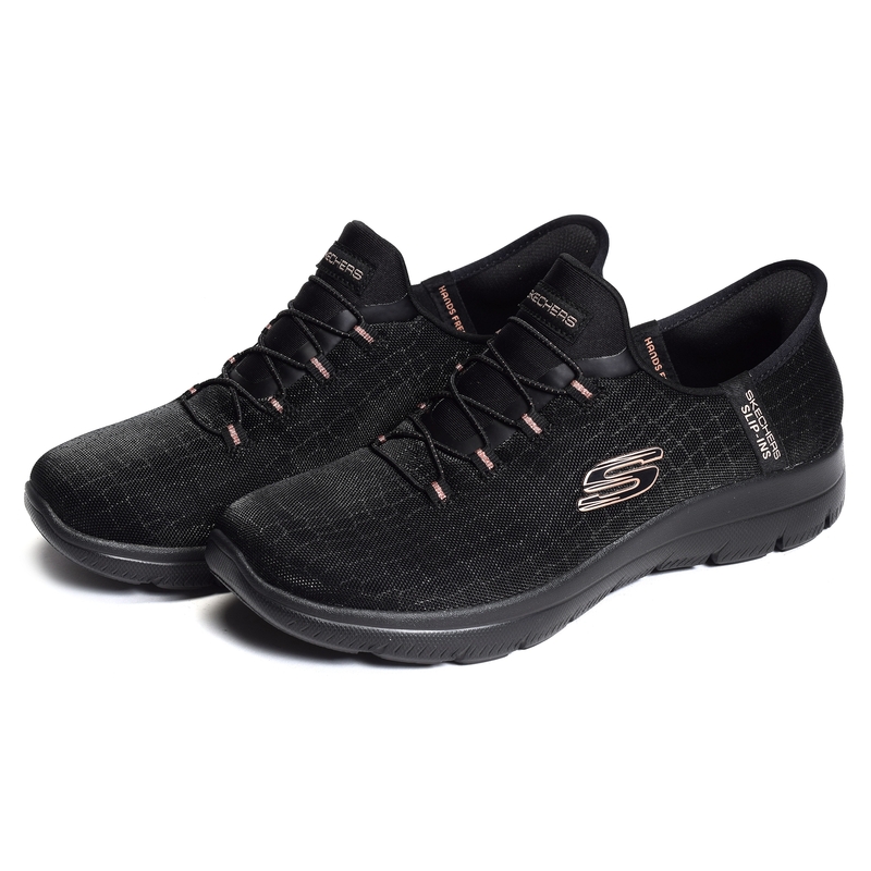 SUMMITS CLASSY NIGHT Noir, Slip-On Skechers