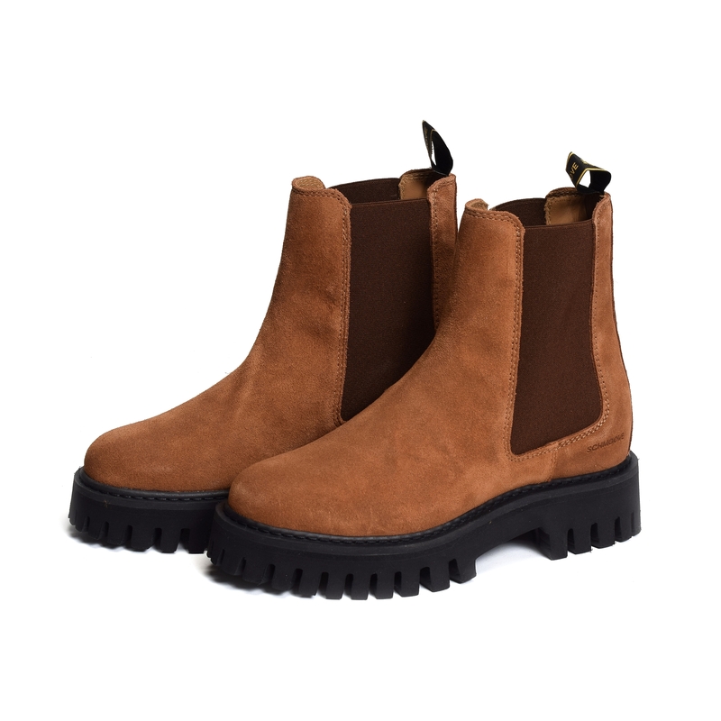 ROTTERDAM CHELSEA W Camel, Chelsea boots Schmoove