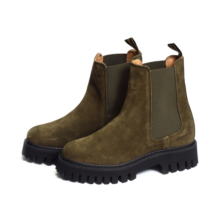 ROTTERDAM CHELSEA W Kaki, Chelsea boots Schmoove