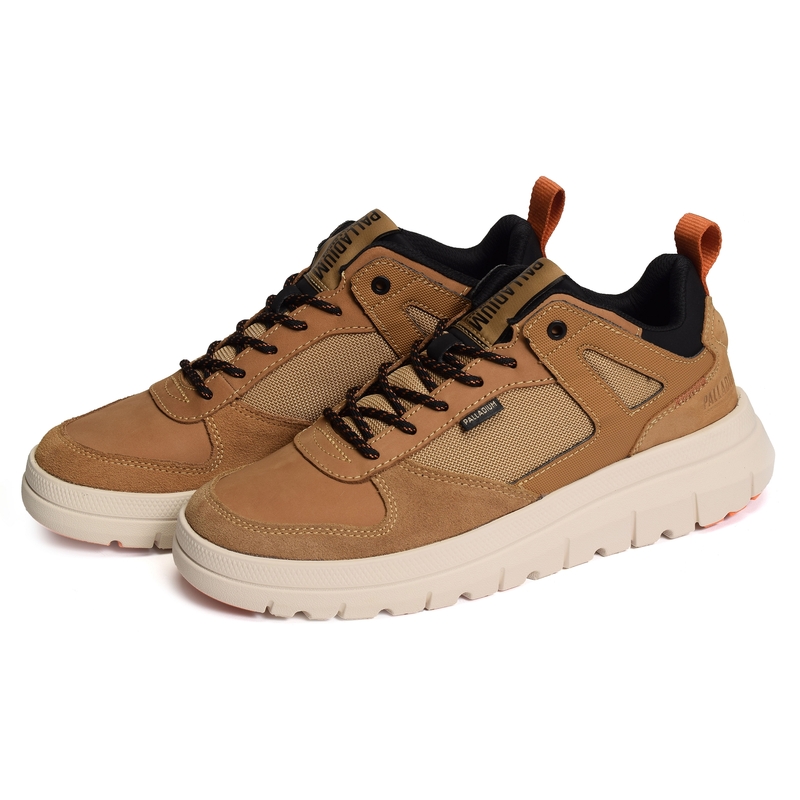 PALLAFLEX LO MIX Camel, Sneakers basses Palladium