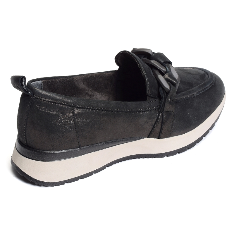 24738 Anthracite, Mocassins Tamaris