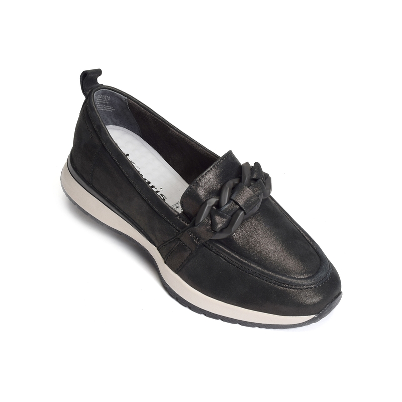 24738 Anthracite, Mocassins Tamaris