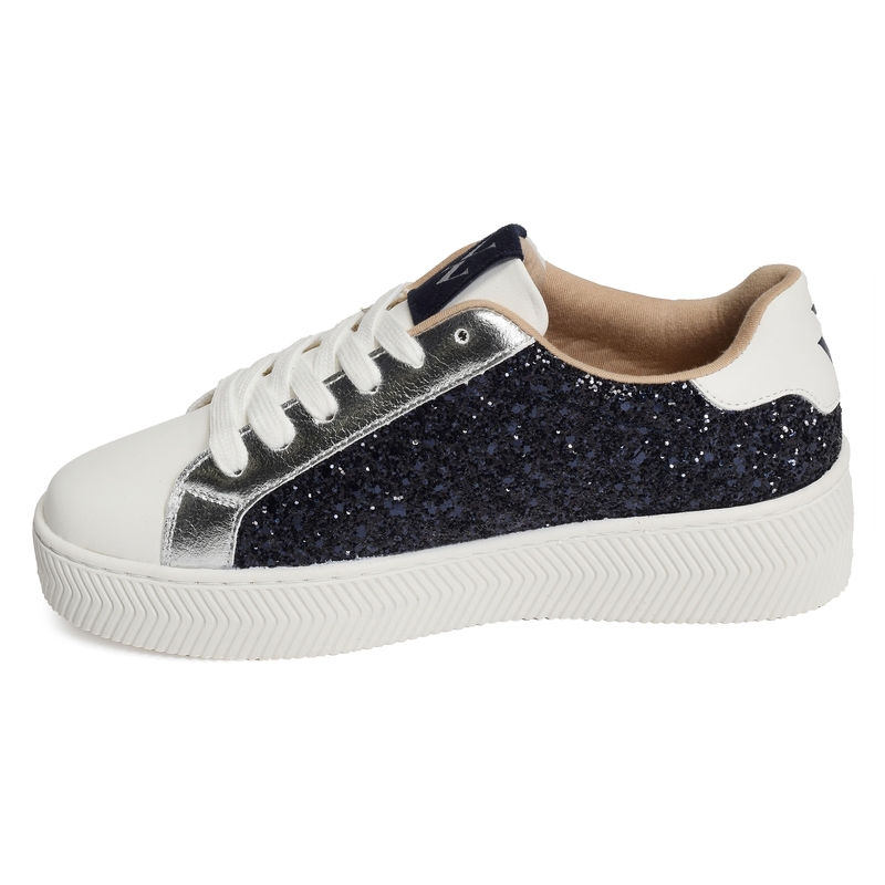 ESTELLE Blanc Bleu, Sneakers basses Vanessa Wu